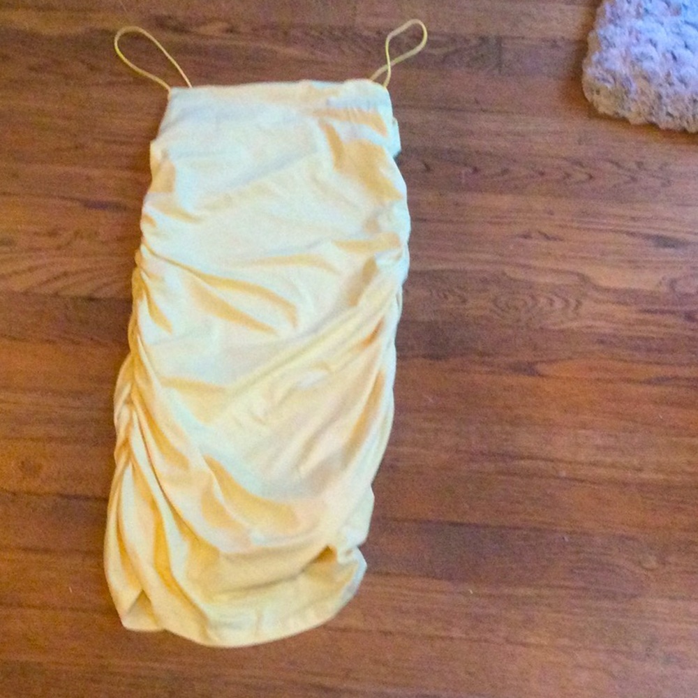 Yellow dress